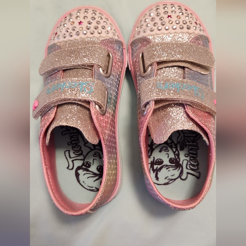 Girls Twinkle Toes Skechers Sparkly & Sweet